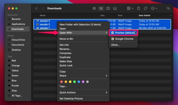 How to Batch Convert WebP Images to JPG on Mac
