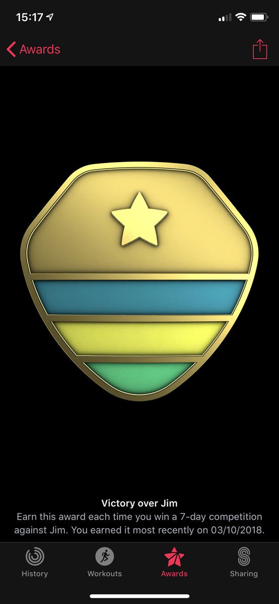How to get every Apple Watch Activity achievement badge: Victory