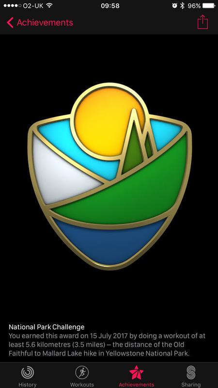 How to get every Apple Watch Activity achievement badge: National Park Challenge