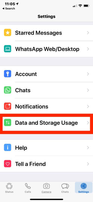 How to delete WhatsApp data on iPhone