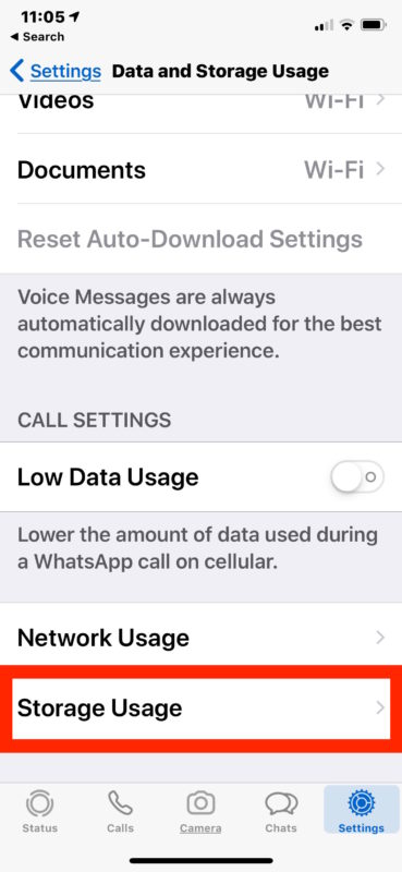 How to delete WhatsApp data on iPhone