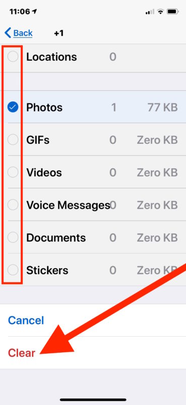 How to delete WhatsApp data on iPhone