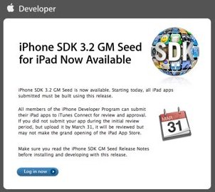 iPad SDK 3.2