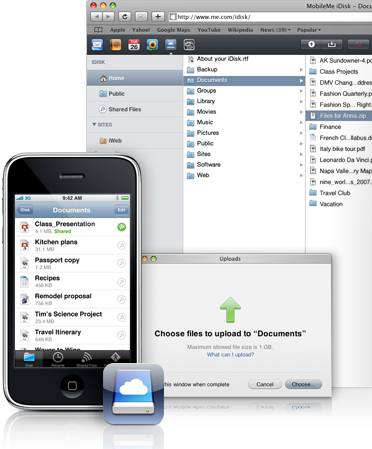 iDisk for iPhone