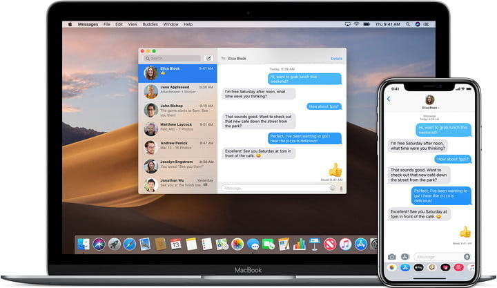 iMessages on Mac