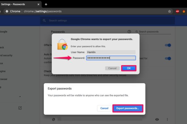 How to Import Passwords & Logins from Chrome to Safari on Mac