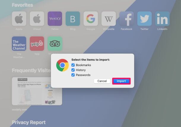 How to Import Passwords & Logins from Chrome to Safari on Mac