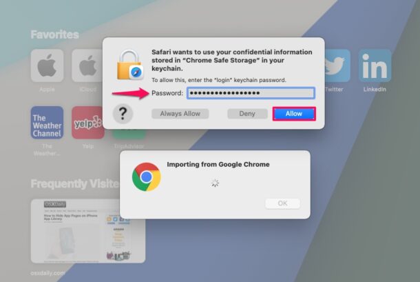 How to Import Passwords & Logins from Chrome to Safari on Mac