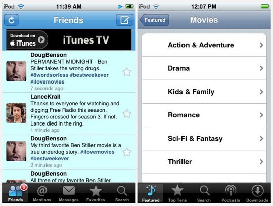 iTunes TV ad