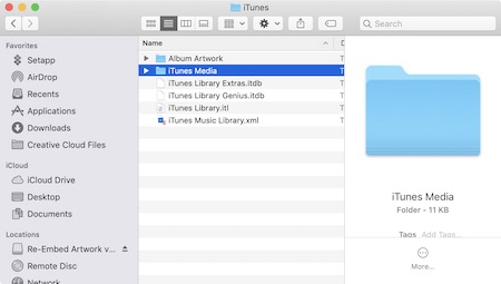 iTunes Music Library rebuild