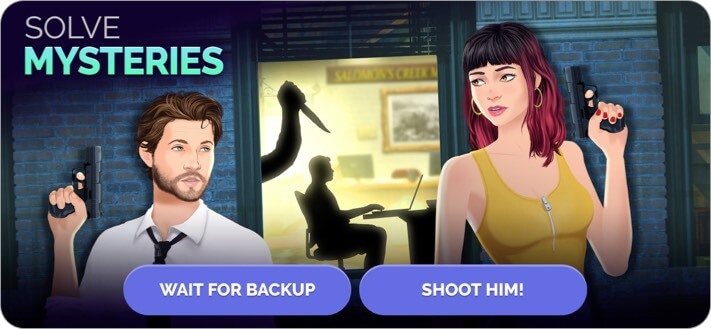 journeys Interactive Story App for iPhone and iPad Screenshot