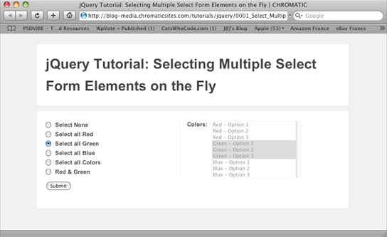 jquery tutorials