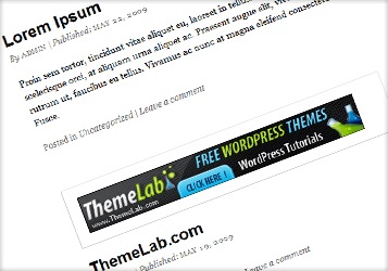 WordPress widgets