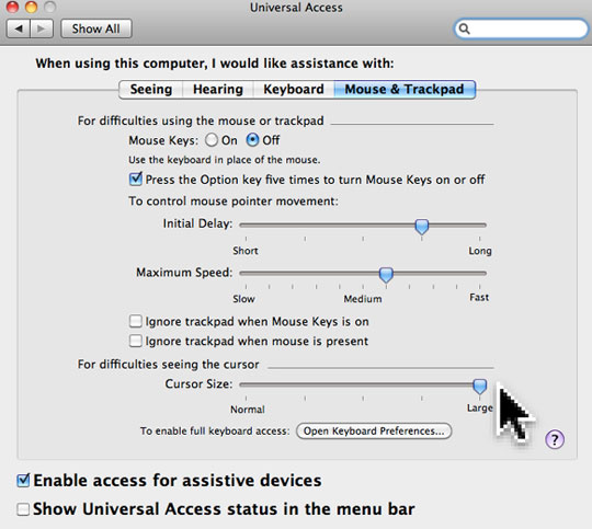 os x tips