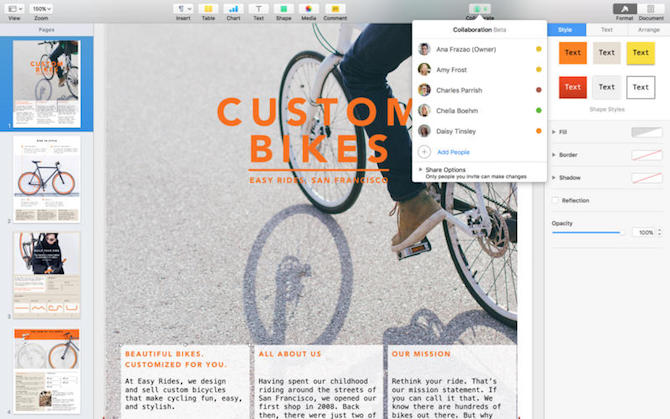 mac office alternatives pages