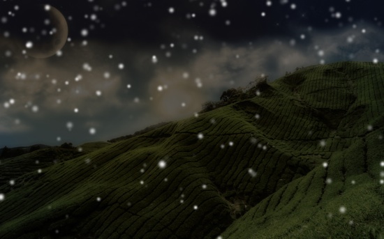 Scattered Flurries Screensaver