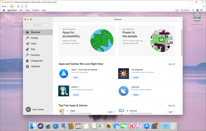 macos apps windows 10 app store