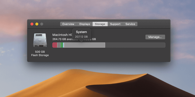 How to Clean Your Mac When “System” Storage Takes Too Much Space