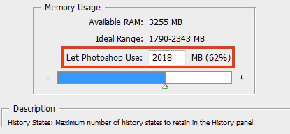 Photoshop - Memory Usage Photoshop - Memory Usage
