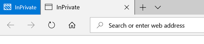 microsoft edge inprivate mode icon