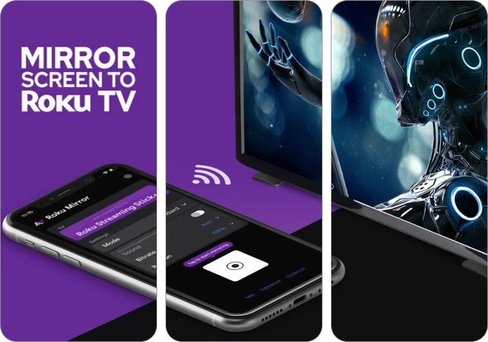 Mirror for Roku Screen Mirroring iPhone and iPad App Screenshot