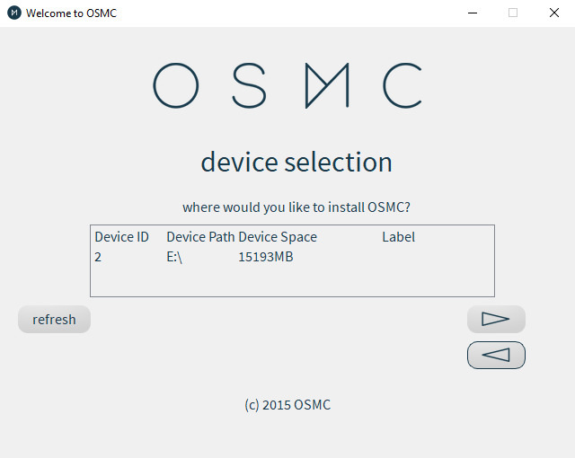 Install OSMC on your Raspberry Pi