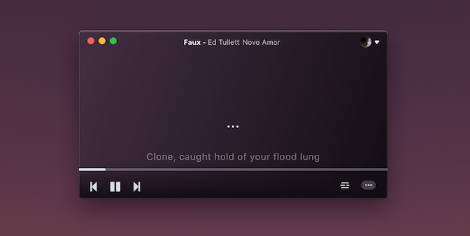 Musixmatch Mac lyrics app for Spotify and Apple Music