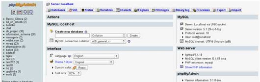 phpMyAdmin