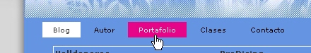 Navigation Menus - Luis Alarcón, Blog