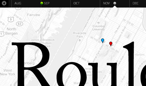 Roulette-navigation