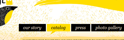 Yellow-bird-navigation
