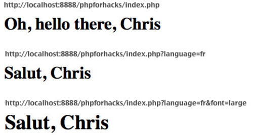 Parameters