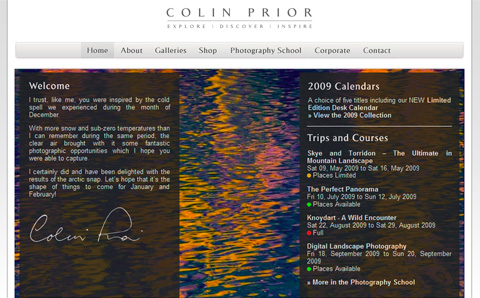 Beautiful Photography Website