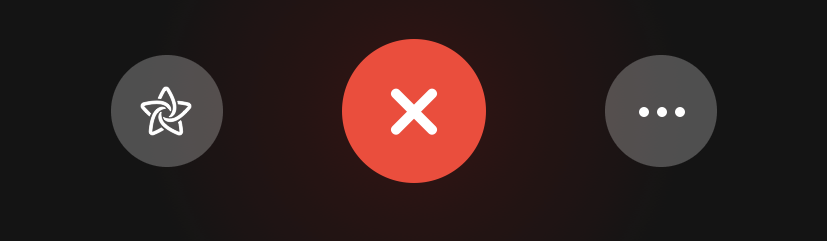 How to leave FaceTime call