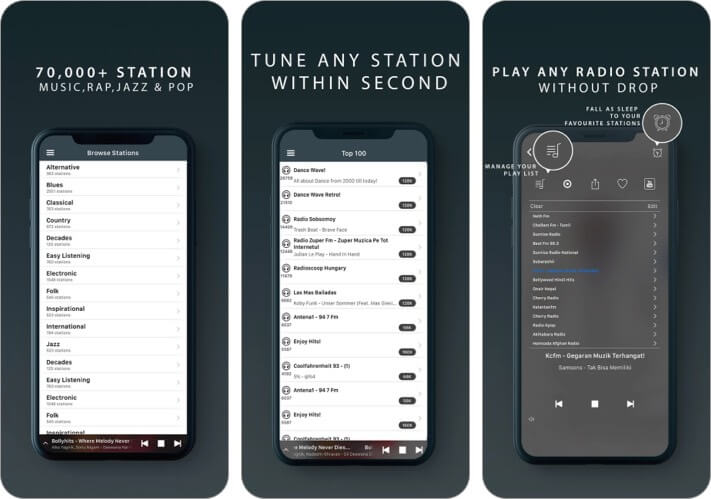 radio tuner iphone and ipad app