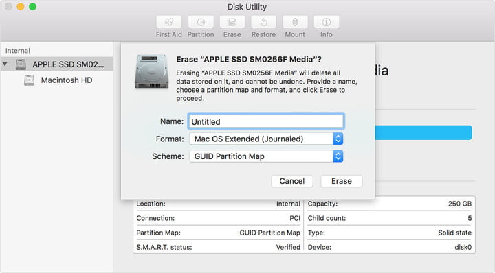Reformat Mac Drive