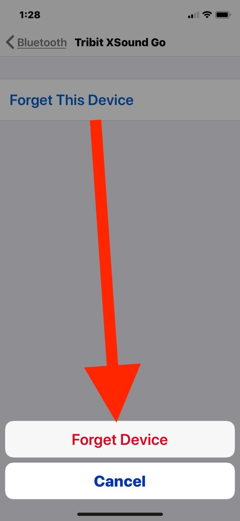 How to remove Bluetooth devices from iPhone or iPad