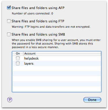 file sharing