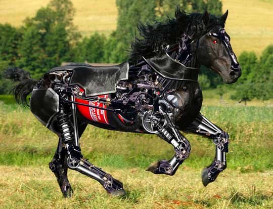 cyber horse