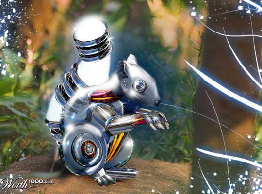 mechano squirrel