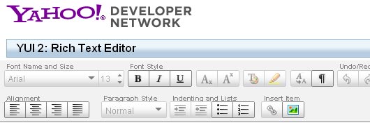 YUI Editor