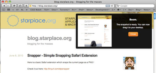 safari extension,Snapper 