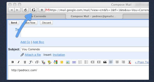 safari extension, GMail This