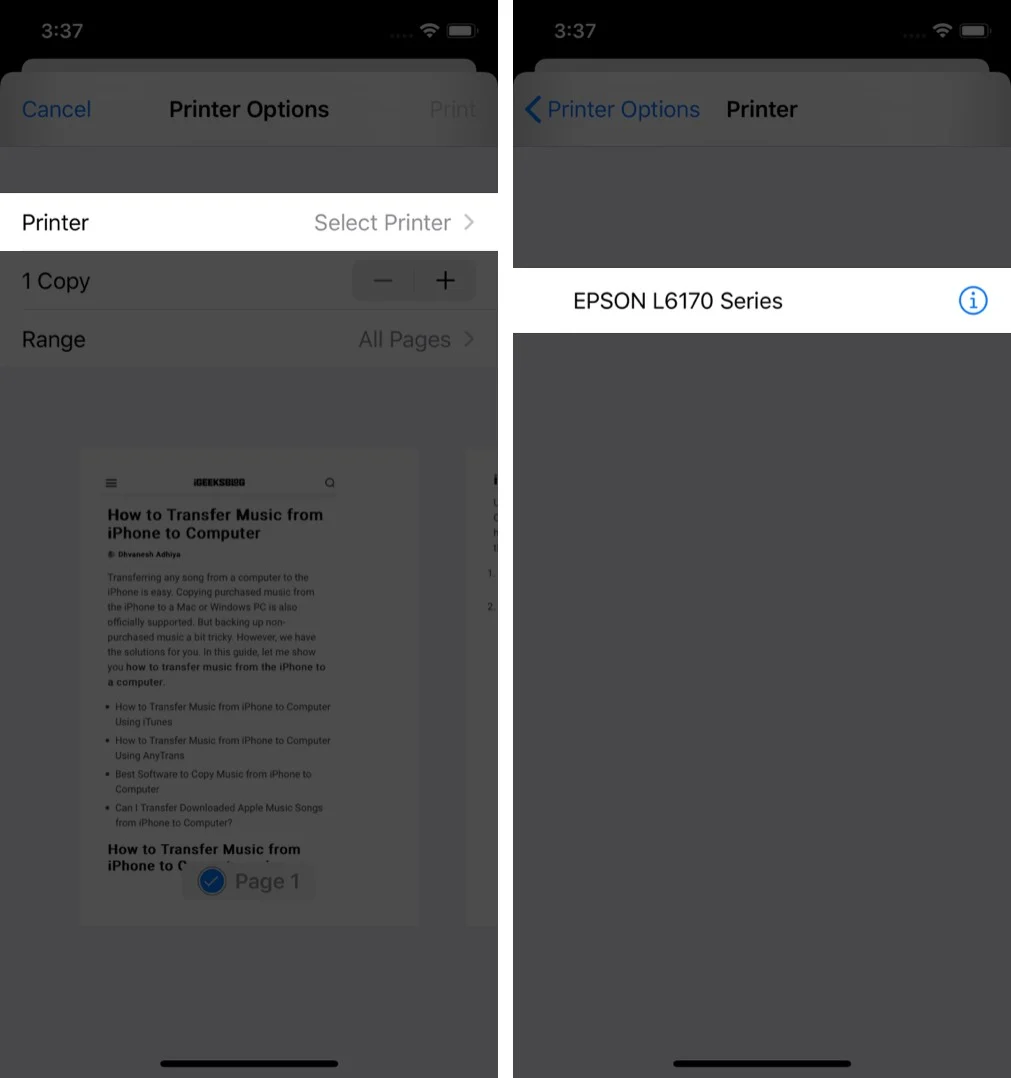 select-printer-on-iphone