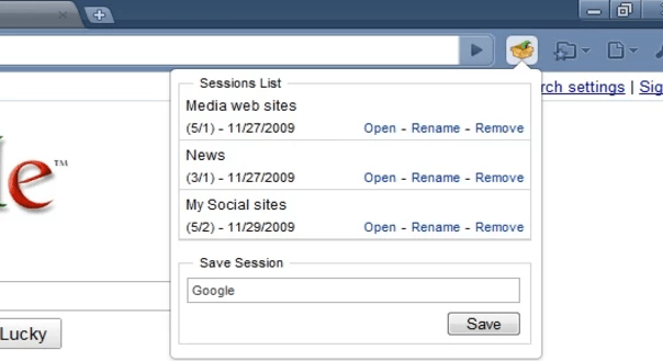 The Best Chrome Extensions session manager