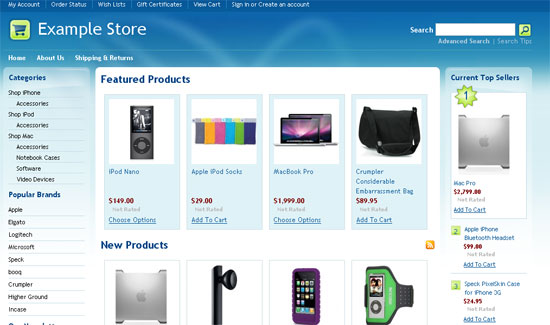 Open Source E Commerce Shopping Mactale