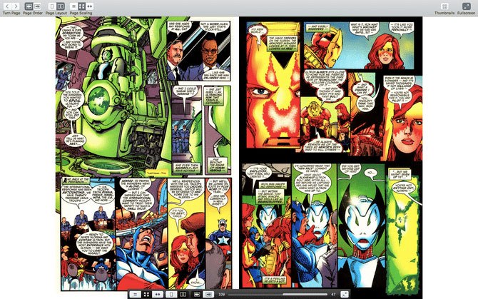 Simple Comic Reader dual mode