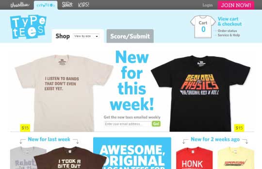 Type Tees