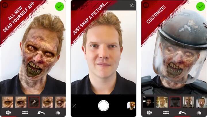 The Walking Dead iPhone App Screenshot