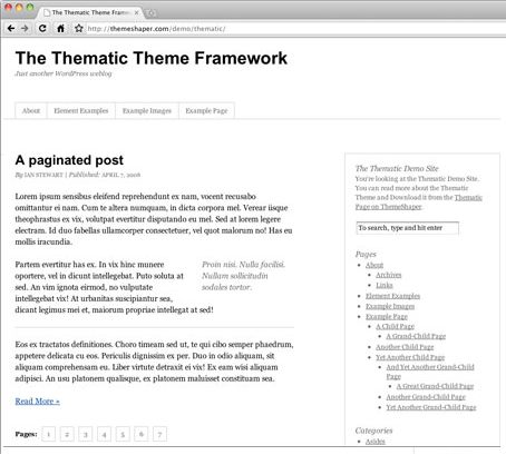 thematic theme
